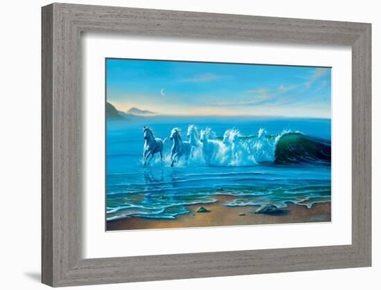 Wild Water-Jim Warren-Framed Art Print