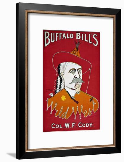 Wild West Buffalo Bill-null-Framed Giclee Print