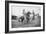 Wild West Polo Played By Cowboys on Horses at Coney Island-null-Framed Art Print