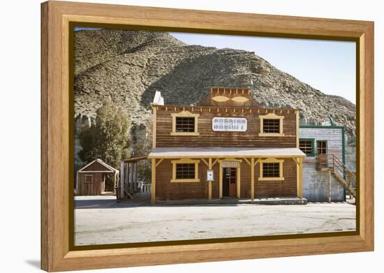 Wild West Town-aluxum-Framed Premier Image Canvas