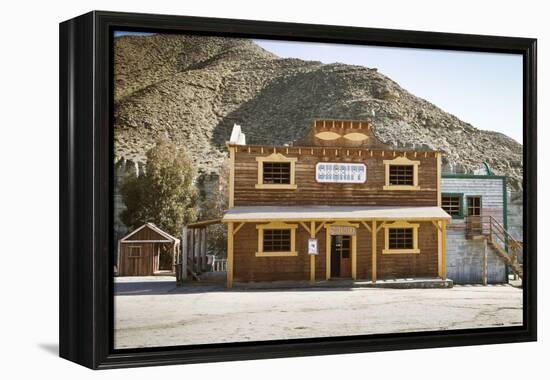 Wild West Town-aluxum-Framed Premier Image Canvas