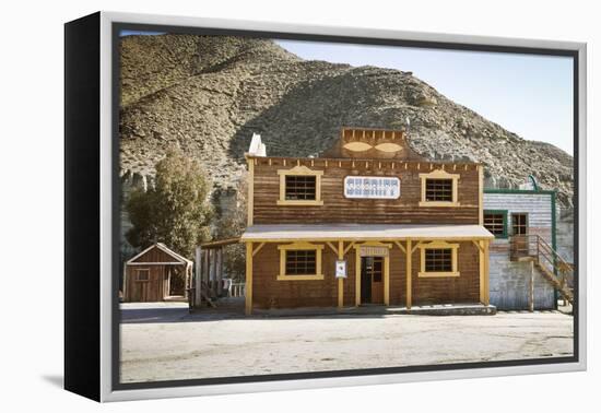 Wild West Town-aluxum-Framed Premier Image Canvas