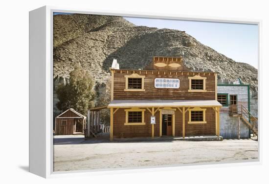 Wild West Town-aluxum-Framed Premier Image Canvas