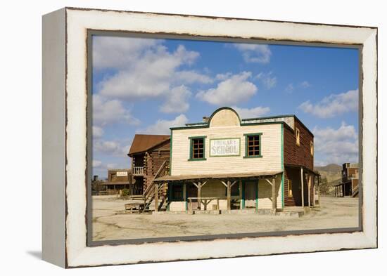 Wild West Town-aluxum-Framed Premier Image Canvas