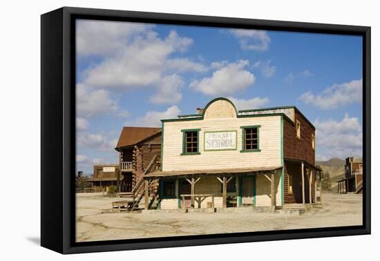 Wild West Town-aluxum-Framed Premier Image Canvas