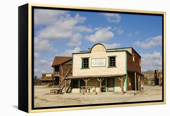 Wild West Town-aluxum-Framed Premier Image Canvas