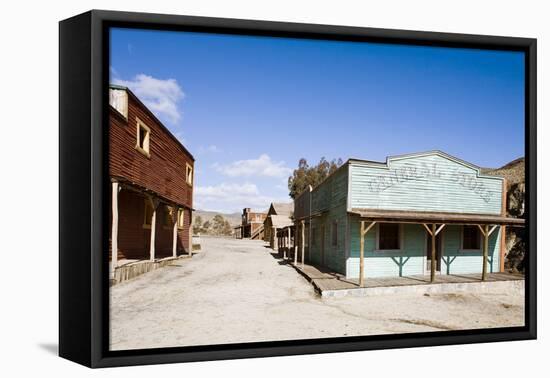 Wild West Town-aluxum-Framed Premier Image Canvas