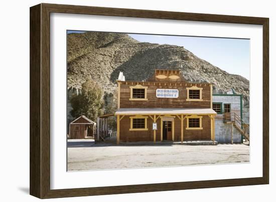 Wild West Town-aluxum-Framed Photographic Print