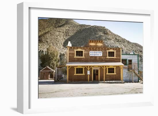 Wild West Town-aluxum-Framed Photographic Print