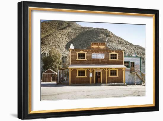 Wild West Town-aluxum-Framed Photographic Print