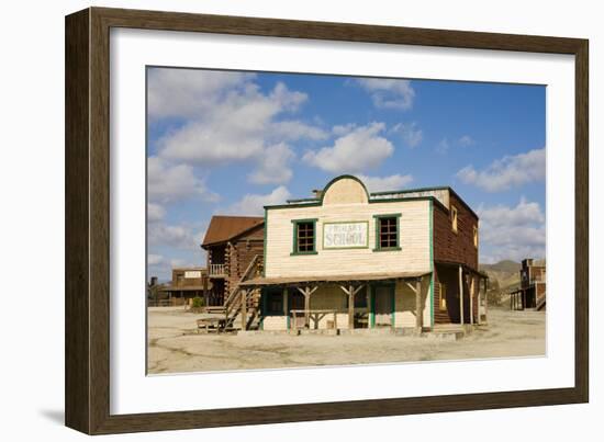 Wild West Town-aluxum-Framed Photographic Print