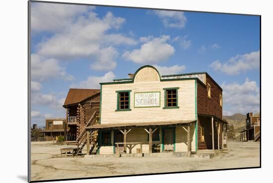 Wild West Town-aluxum-Mounted Photographic Print