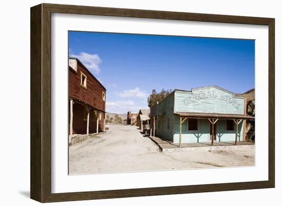 Wild West Town-aluxum-Framed Photographic Print