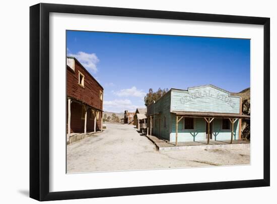 Wild West Town-aluxum-Framed Photographic Print