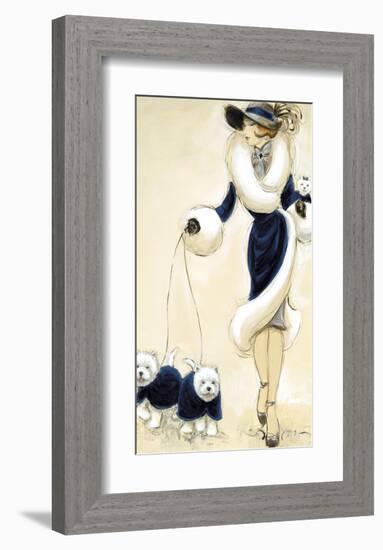 Wild Westies III-Dupre-Framed Giclee Print