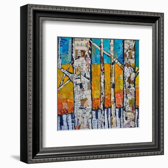 Wild White 1-null-Framed Art Print