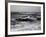 Wild Winter Seas Off Mort Point, Devon, England, United Kingdom, Europe-David Pickford-Framed Photographic Print