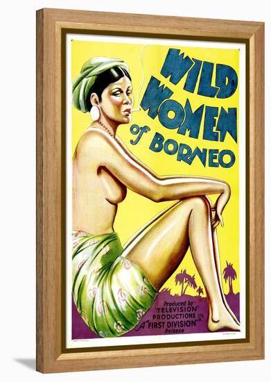 Wild Women of Borneo, 1931-null-Framed Stretched Canvas