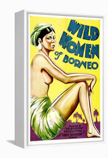 Wild Women of Borneo, 1931-null-Framed Stretched Canvas