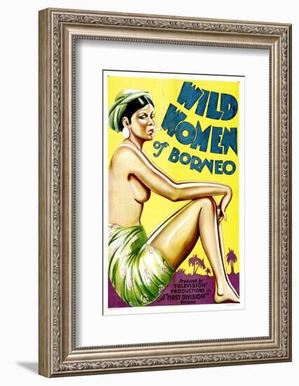 Wild Women of Borneo, 1931-null-Framed Photo