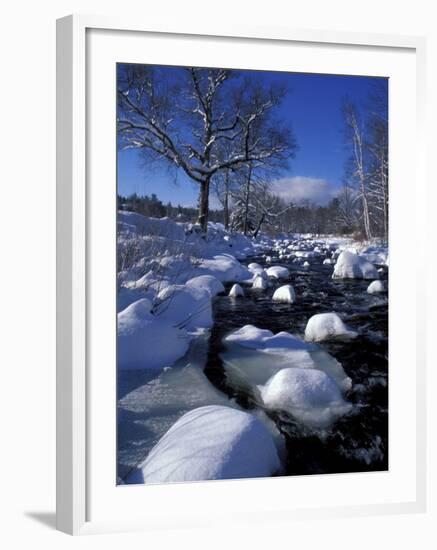 Wildcat River, White Mountains, New Hampshire, USA-Jerry & Marcy Monkman-Framed Photographic Print