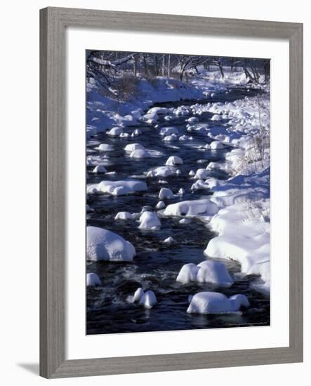 Wildcat River, White Mountains, New Hampshire, USA-Jerry & Marcy Monkman-Framed Photographic Print