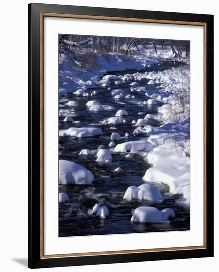 Wildcat River, White Mountains, New Hampshire, USA-Jerry & Marcy Monkman-Framed Photographic Print