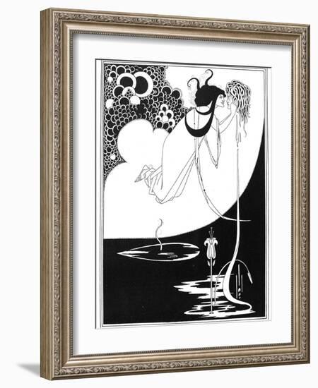 Wilde: Salome-Aubrey Beardsley-Framed Giclee Print