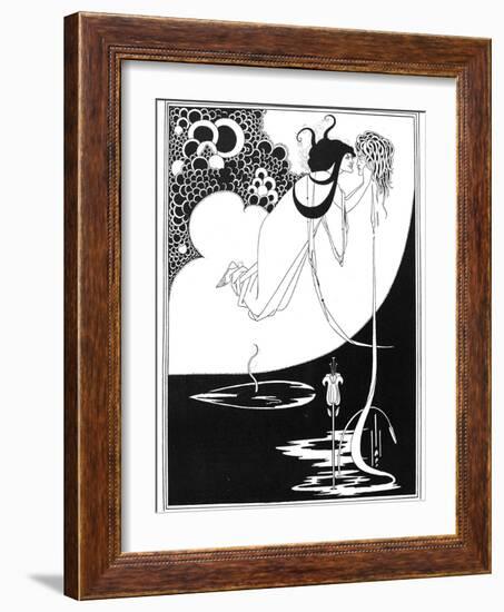 Wilde: Salome-Aubrey Beardsley-Framed Giclee Print