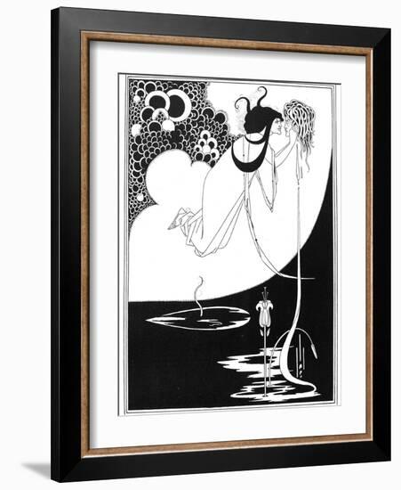 Wilde: Salome-Aubrey Beardsley-Framed Giclee Print