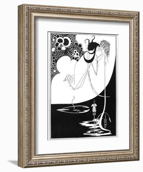 Wilde: Salome-Aubrey Beardsley-Framed Giclee Print