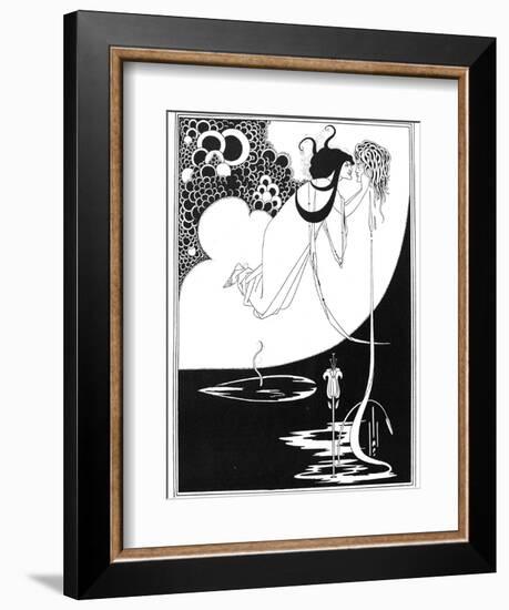 Wilde: Salome-Aubrey Beardsley-Framed Giclee Print