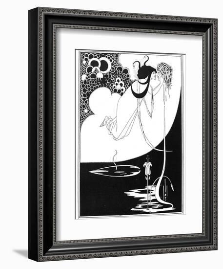 Wilde: Salome-Aubrey Beardsley-Framed Giclee Print