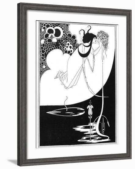 Wilde: Salome-Aubrey Beardsley-Framed Giclee Print