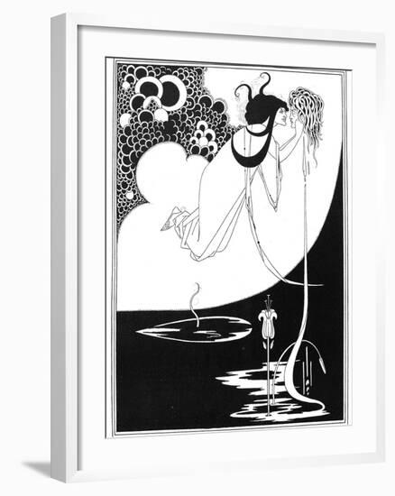 Wilde: Salome-Aubrey Beardsley-Framed Giclee Print