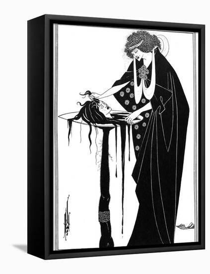 Wilde: Salome-Aubrey Beardsley-Framed Premier Image Canvas