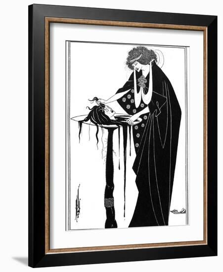 Wilde: Salome-Aubrey Beardsley-Framed Giclee Print