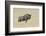 Wildebeest on the open pan Etosha National Park-Darrell Gulin-Framed Photographic Print