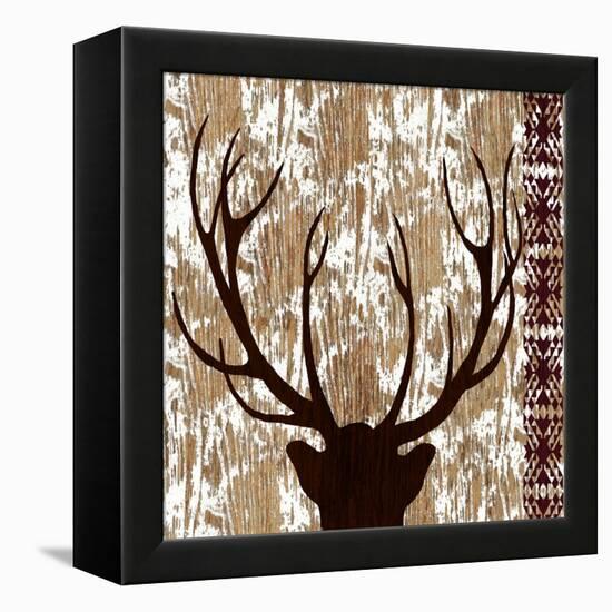 Wilderness Deer-Nicholas Biscardi-Framed Stretched Canvas