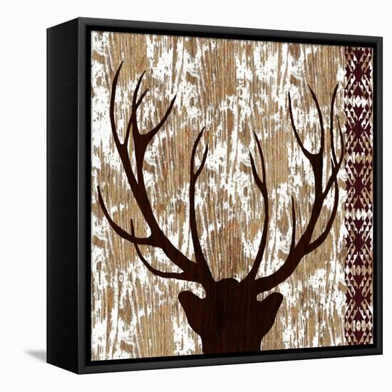 Wilderness Deer-Nicholas Biscardi-Framed Stretched Canvas