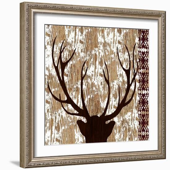 Wilderness Deer-Nicholas Biscardi-Framed Art Print