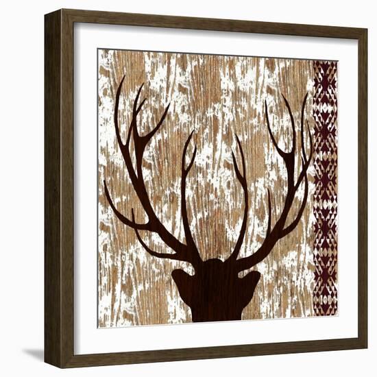 Wilderness Deer-Nicholas Biscardi-Framed Art Print