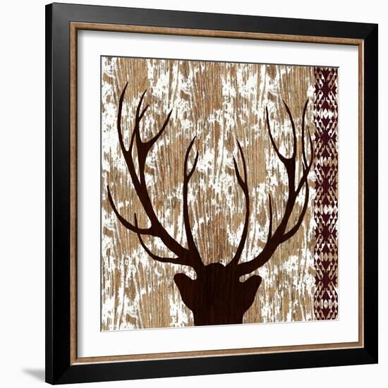 Wilderness Deer-Nicholas Biscardi-Framed Art Print