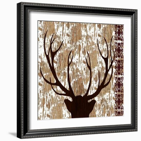 Wilderness Deer-Nicholas Biscardi-Framed Art Print