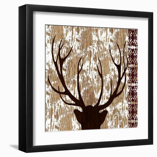 Wilderness Deer-Nicholas Biscardi-Framed Art Print