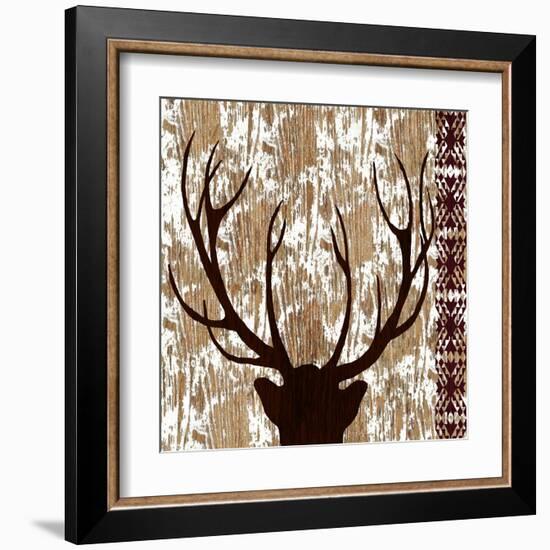 Wilderness Deer-Nicholas Biscardi-Framed Art Print