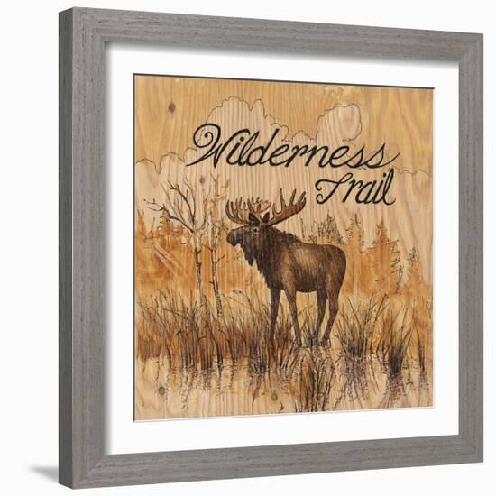 Wilderness Trail-Arnie Fisk-Framed Art Print