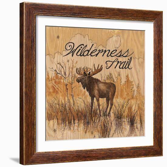 Wilderness Trail-Arnie Fisk-Framed Art Print