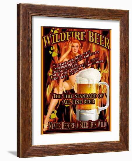 Wildfire Beer-Nomi Saki-Framed Giclee Print