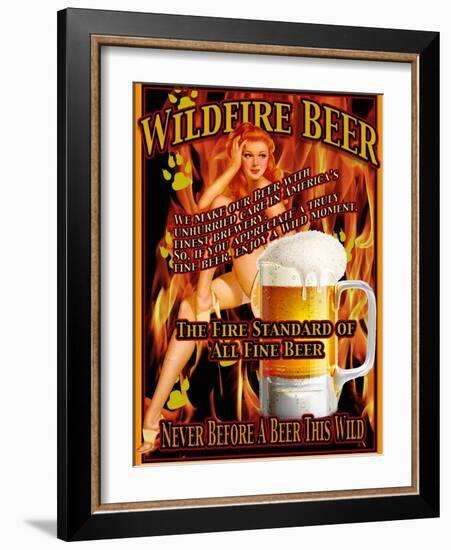 Wildfire Beer-Nomi Saki-Framed Giclee Print